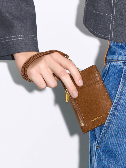 Side Zip Card Holder, , hi-res