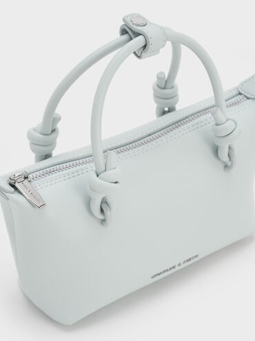 Sammie Knotted-Handle Tote Bag, Sea Salt Blue, hi-res