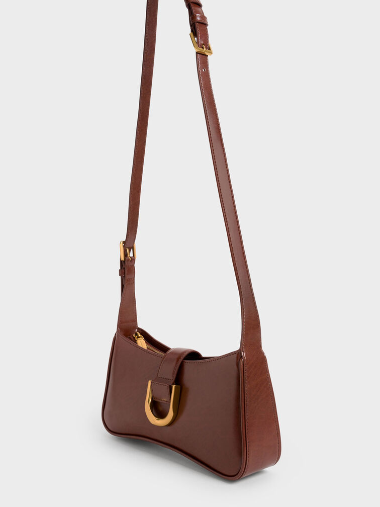 Gabine Curved Shoulder Bag, , hi-res