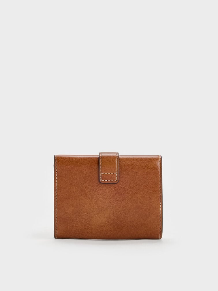 Acelynn Belted Small Wallet, Distressed Tan, hi-res