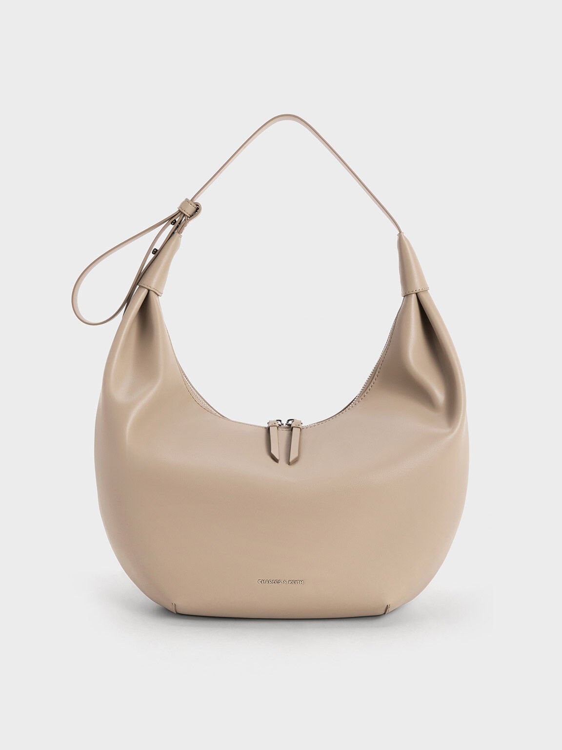 Charles and keith hobo bag on sale