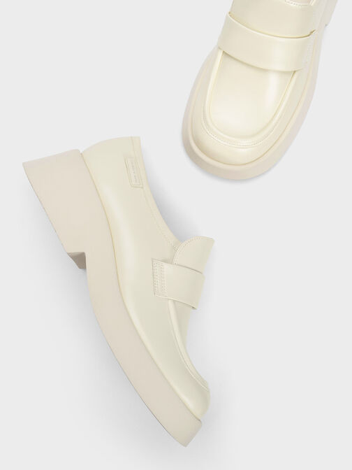 Giselle Strap Chunky Patent Loafers, , hi-res