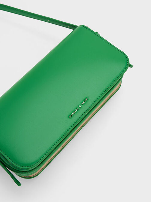 Henrietta Shoulder Bag, สีเขียว, hi-res