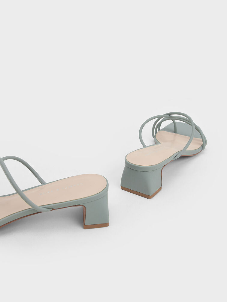 Strappy Toe Ring Sandals, , hi-res