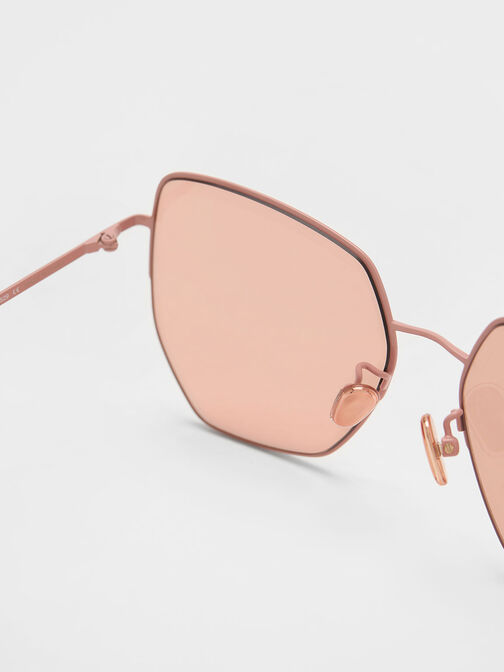 Recycled Acetate Butterfly Sunglasses, , hi-res