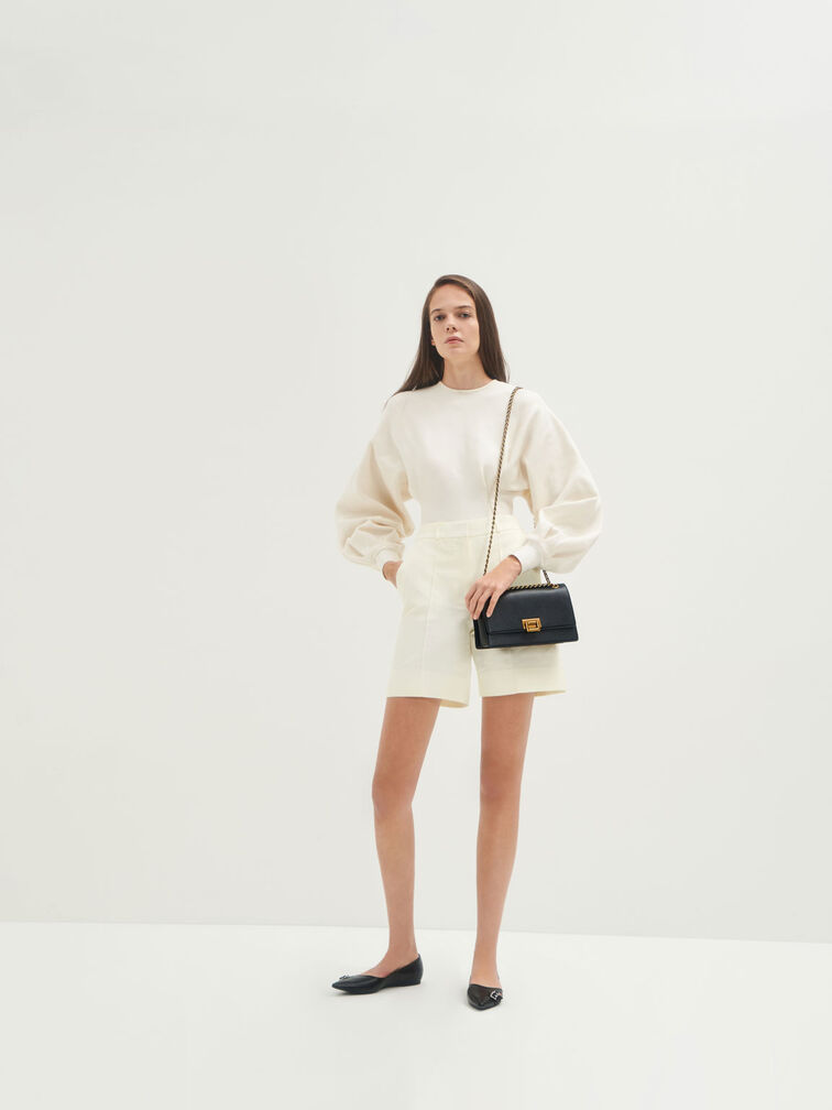 Chain Strap Evening Bag, , hi-res