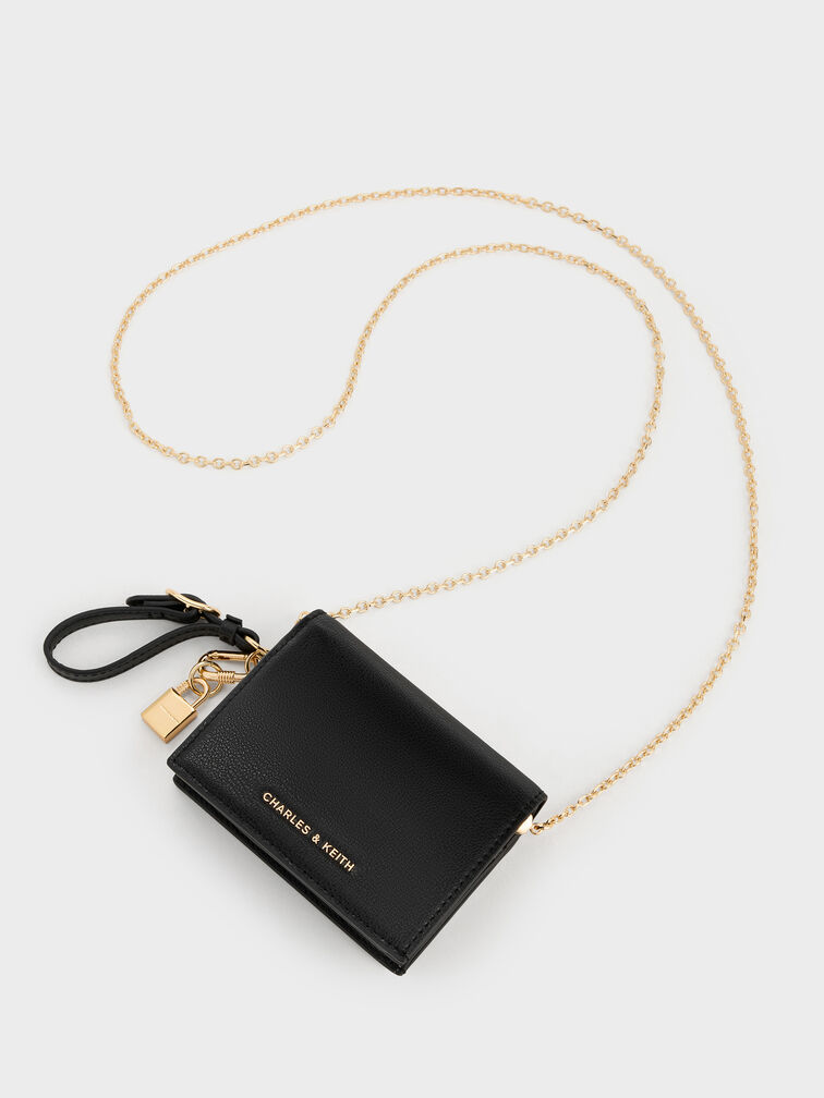 กระเป๋าสตางค์รุ่น Scottie, สีดำ, hi-res