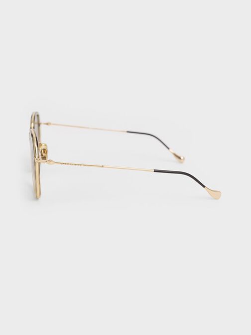 Recycled Acetate Butterfly Sunglasses, , hi-res