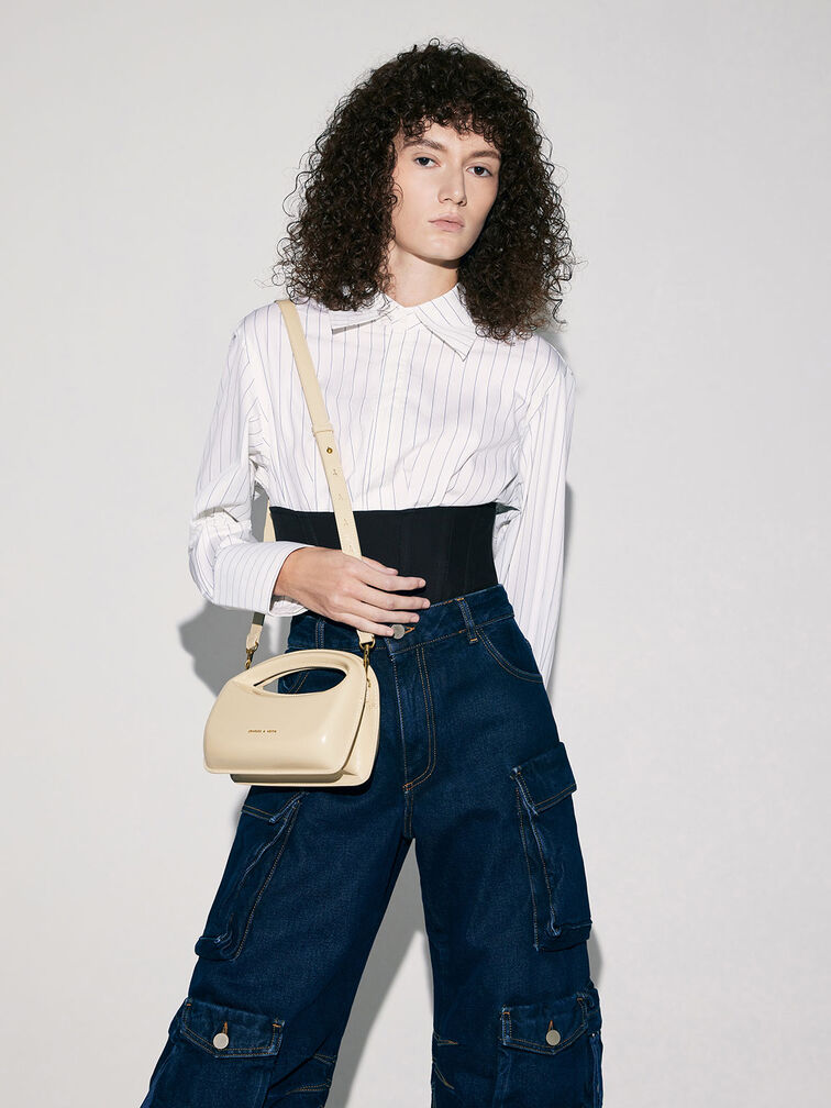 Mini Cocoon Top Handle Bag, , hi-res