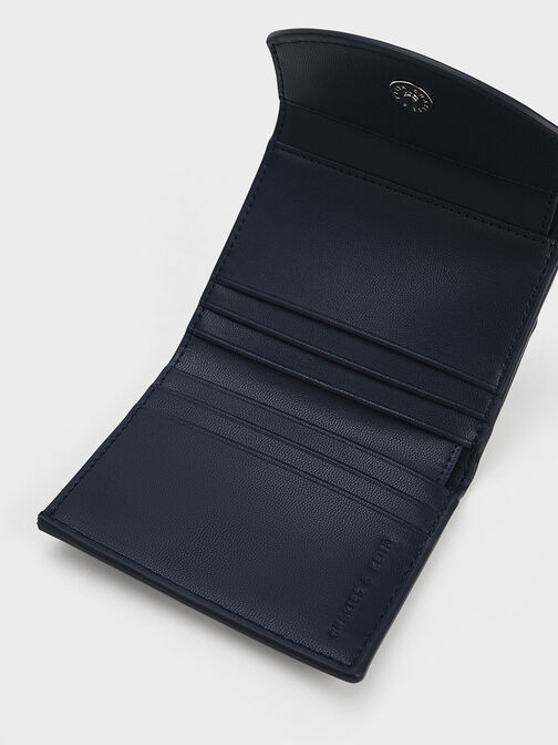 Alouette Contrast Trim Small Wallet, , hi-res