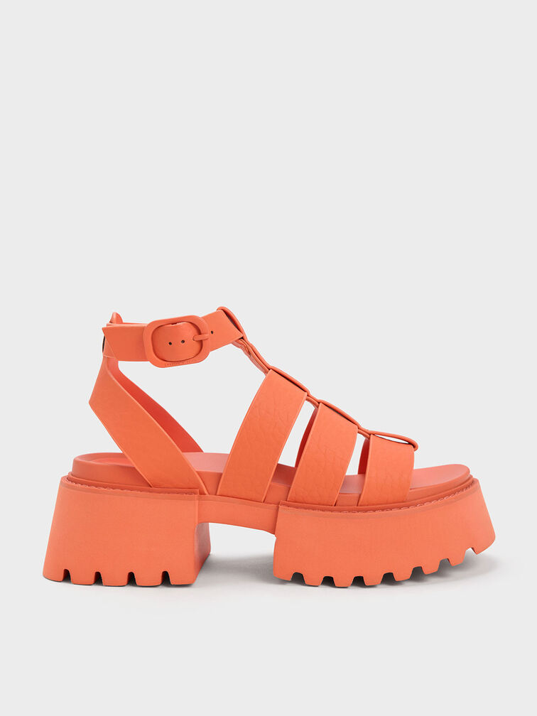 Nadine Gladiator Platform Sandals, , hi-res