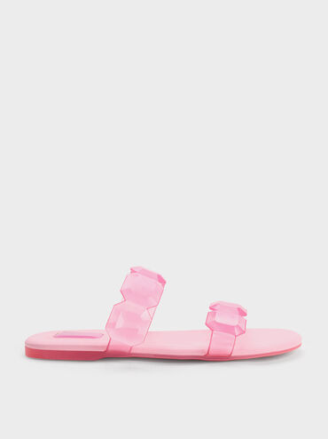 Fia Gem-Strap Slide Sandals, , hi-res