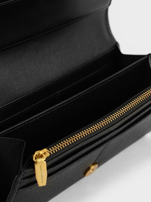 Front Flap Long Wallet, , hi-res