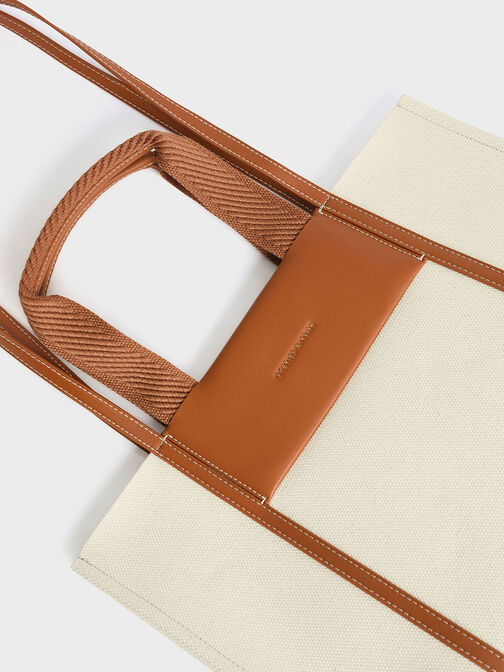 Shalia Canvas Tote Bag, , hi-res