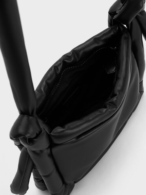 Errya Puffy Crossbody Bag, Jet Black, hi-res