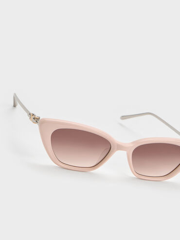 Adalyn Cat-Eye Sunglasses, Soft Pink, hi-res