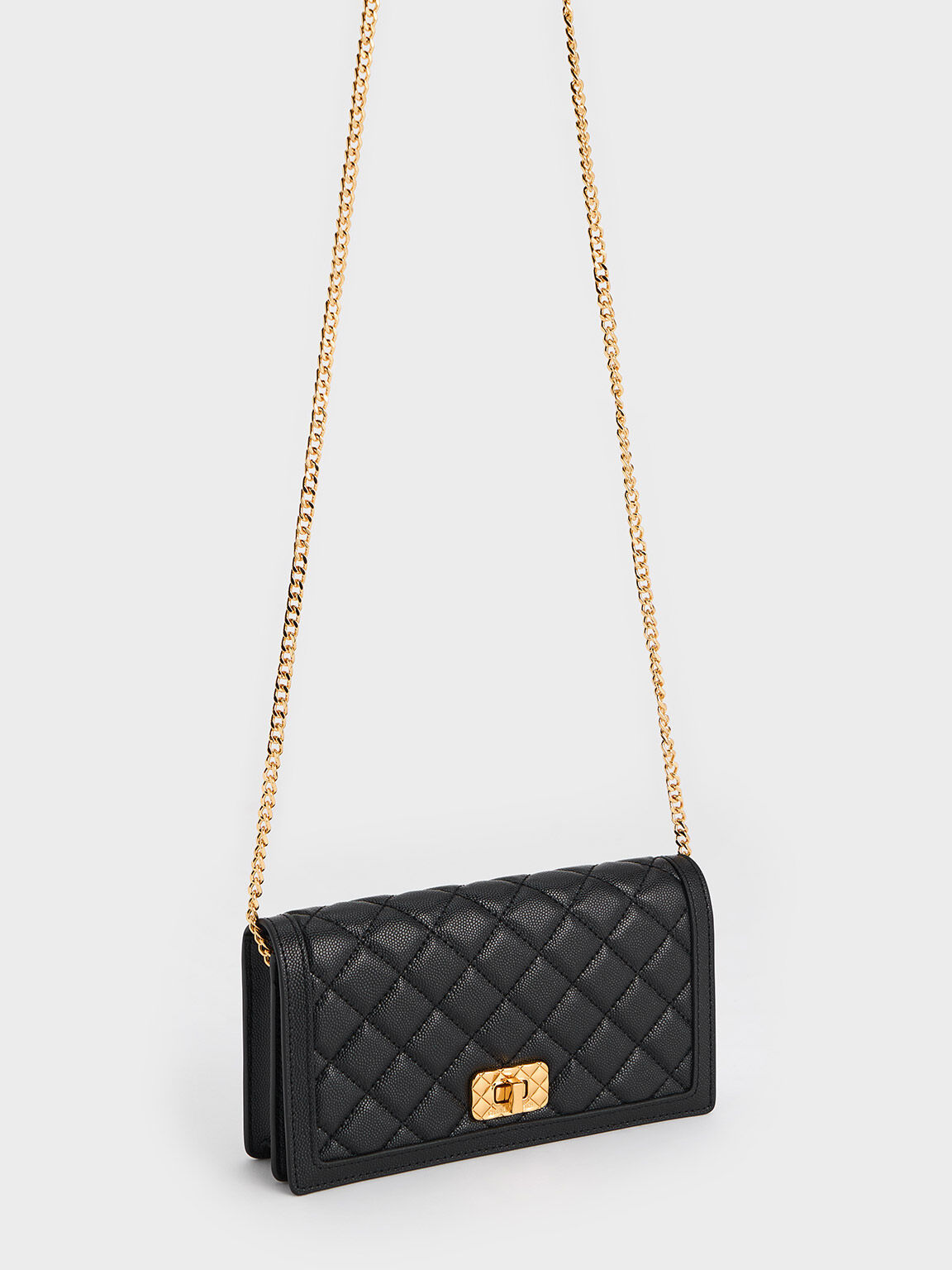Charles and keith quilted bag shop