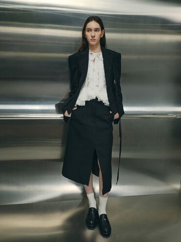 Griselda Loafers, Black, hi-res