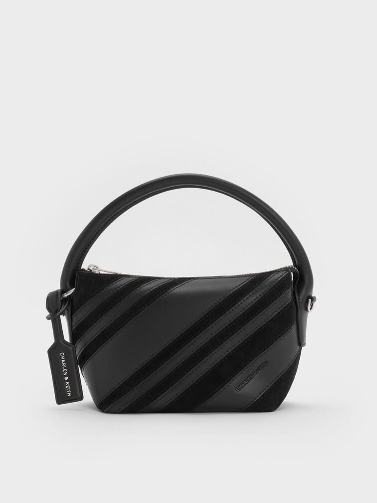 Zeya Top Handle Bag, Noir, hi-res