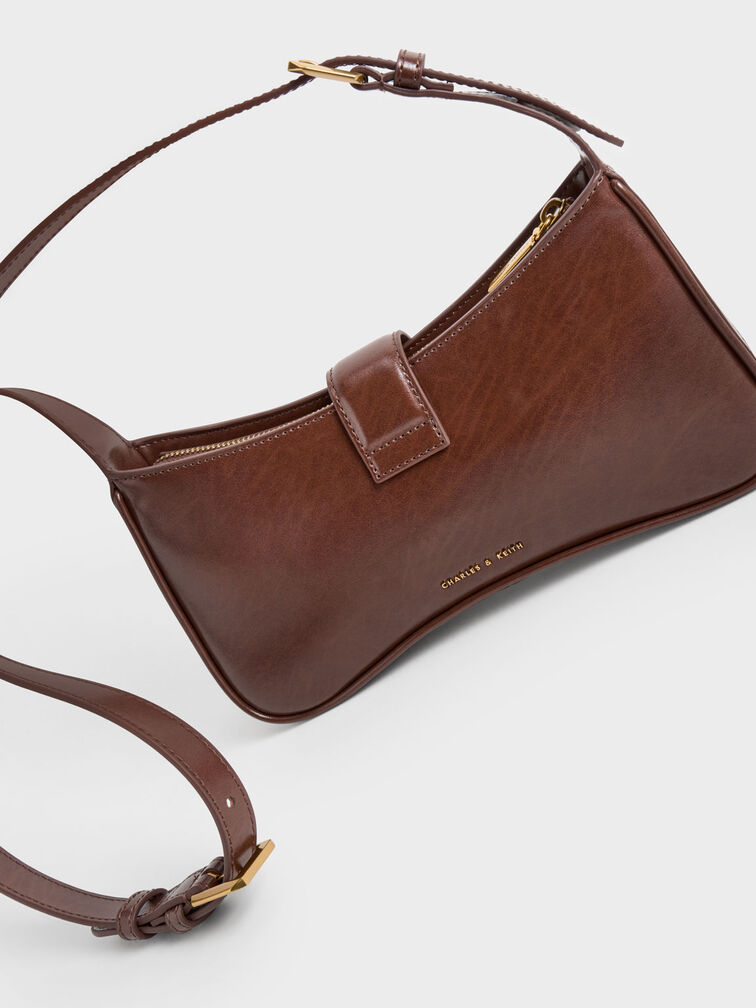 Gabine Curved Shoulder Bag, , hi-res