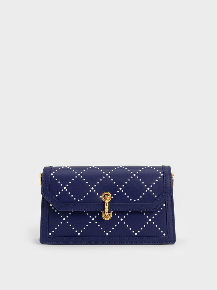 Marietta Textured Quilted Crossbody Bag, , hi-res