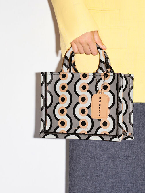 Mini Jump Print Tote Bag, , hi-res