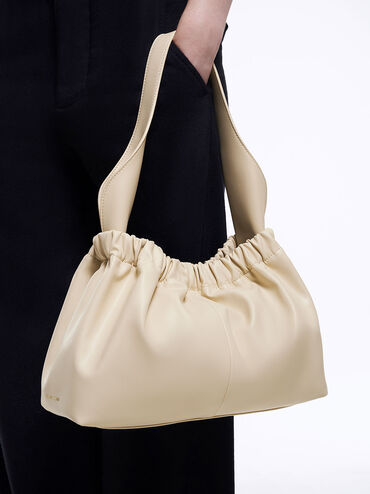 Large Ally Ruched Slouchy Bag, , hi-res