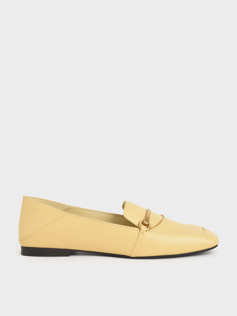 Metallic Accent Loafers, , hi-res