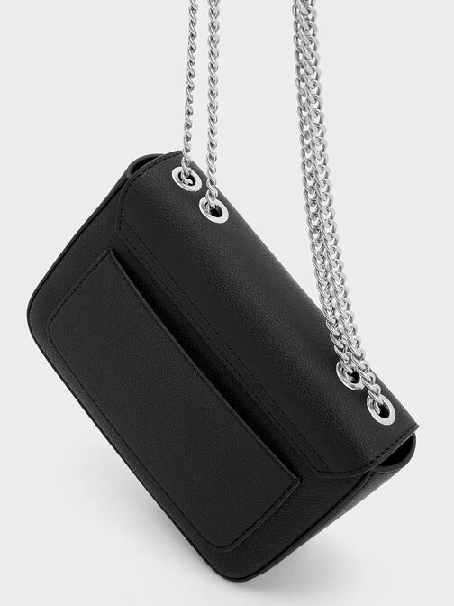 Chain Strap Shoulder Bag, , hi-res