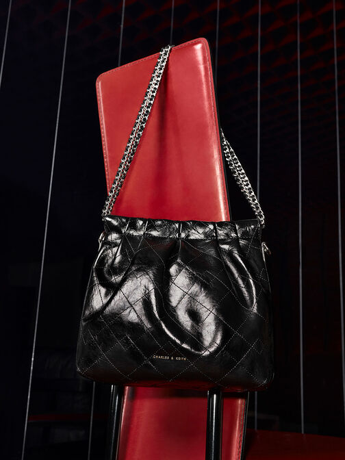 Duo Chain Handle Shoulder Bag, , hi-res