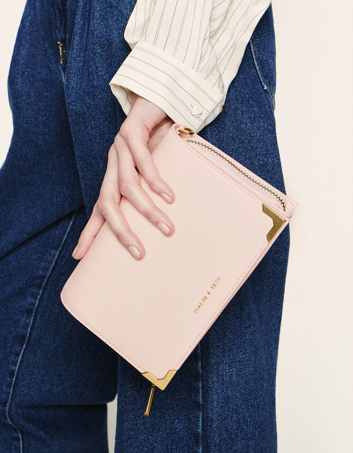 Metallic edge crossbody bag sales