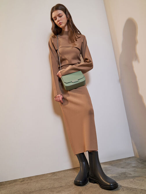 Chain Strap Shoulder Bag, , hi-res