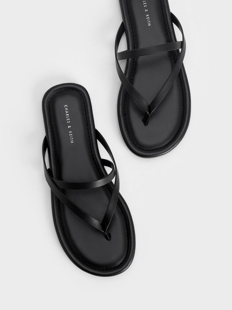 Strappy Thong Sandals, , hi-res