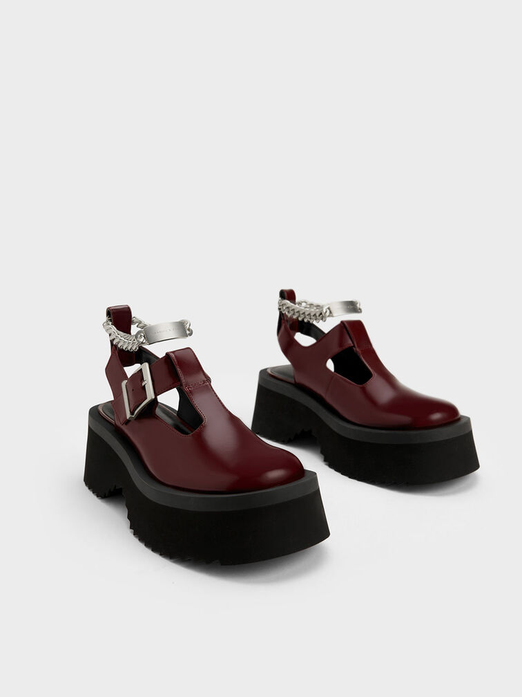 Chunky Chain Cut-Out Mary Janes, , hi-res