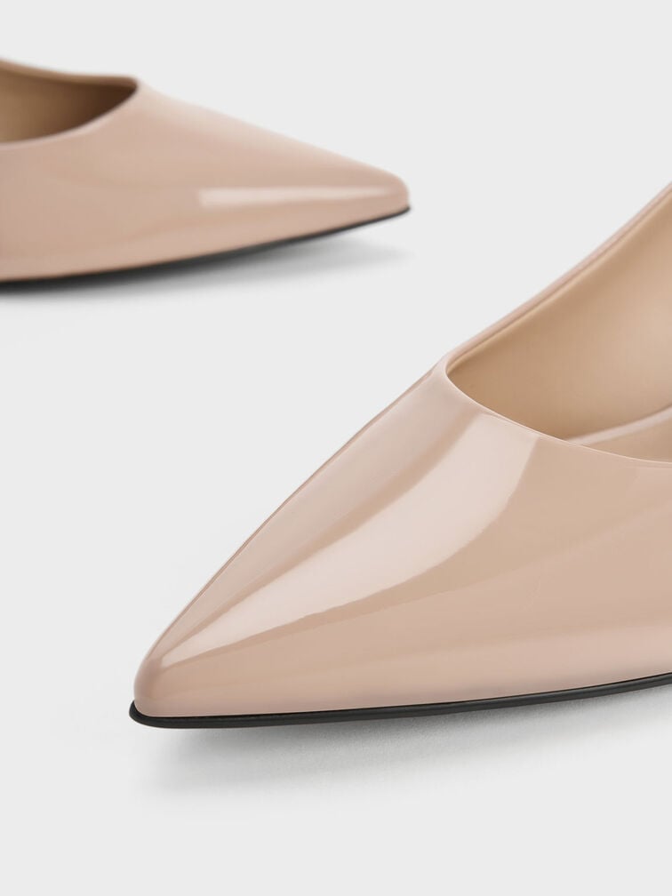 Patent
Pointed-Toe Kitten Heel Pumps, , hi-res