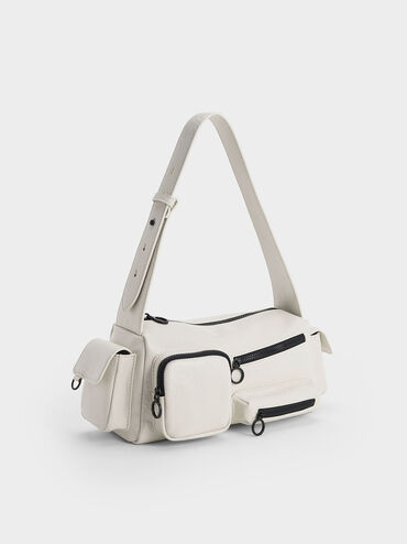 Mathilda Multi-Pocket Shoulder Bag, , hi-res