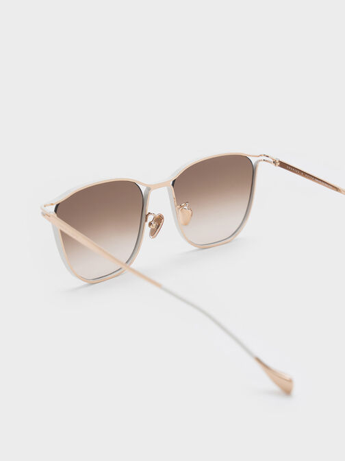 Wire Frame Butterfly Sunglasses, , hi-res