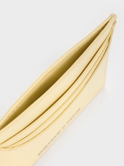 Sigrid Card Holder, Butter Yellow, hi-res