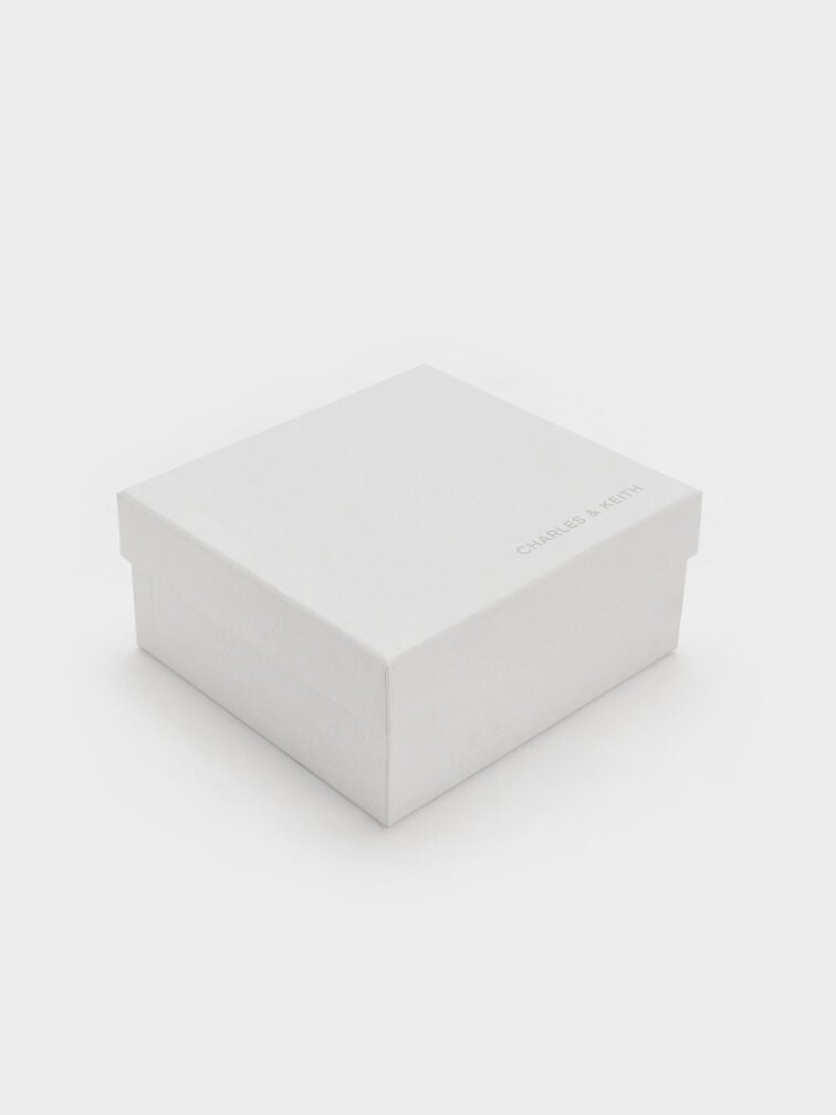 ชาร์มเกล็ดหิมะประดับคริสตัลและไข่มุกรุ่น Arrietty, สีทอง, hi-res