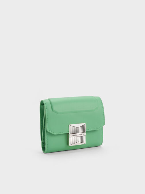 Kalinda Metallic Accent Wallet, , hi-res