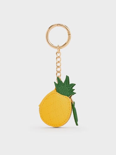 Pineapple Charm, Yellow, hi-res