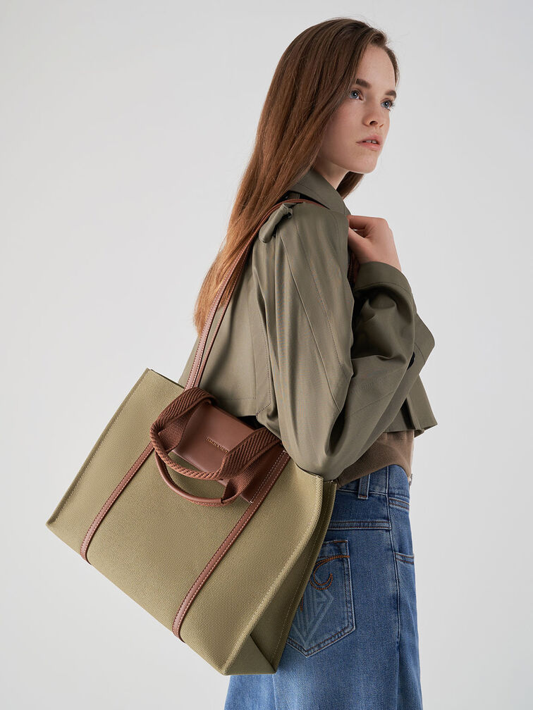 Shalia Tote Bag, Avocado, hi-res