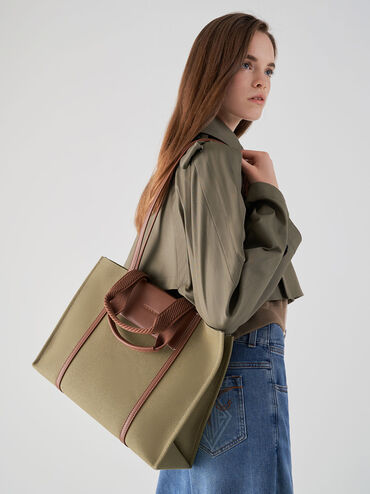 Shalia Tote Bag, Avocado, hi-res