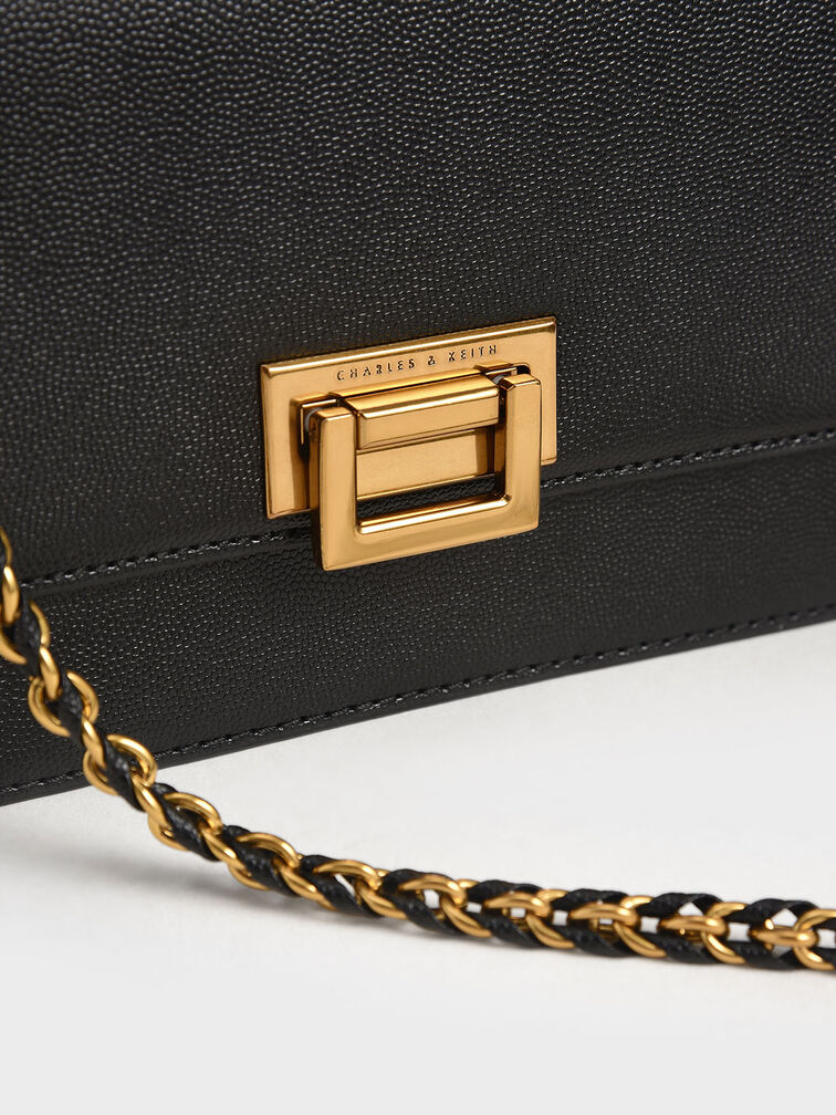 Chain Strap Evening Bag, , hi-res