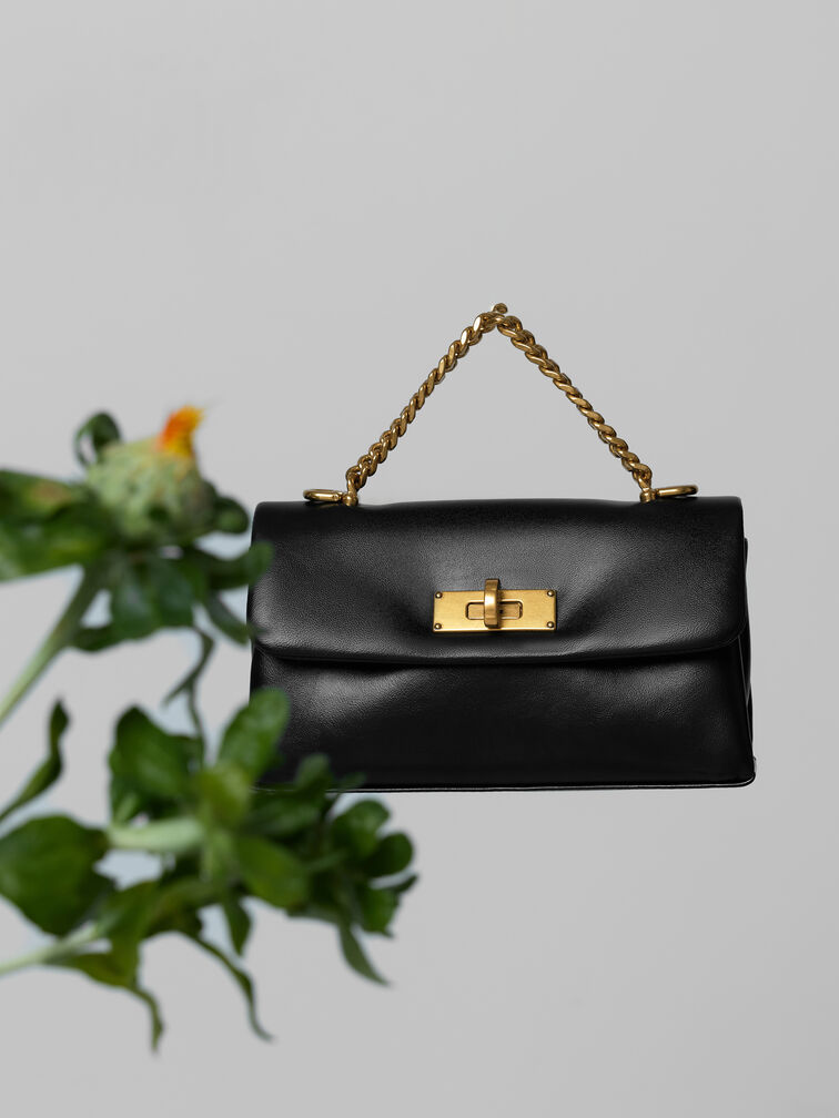 Kerry Wallet On Chain, Black, hi-res