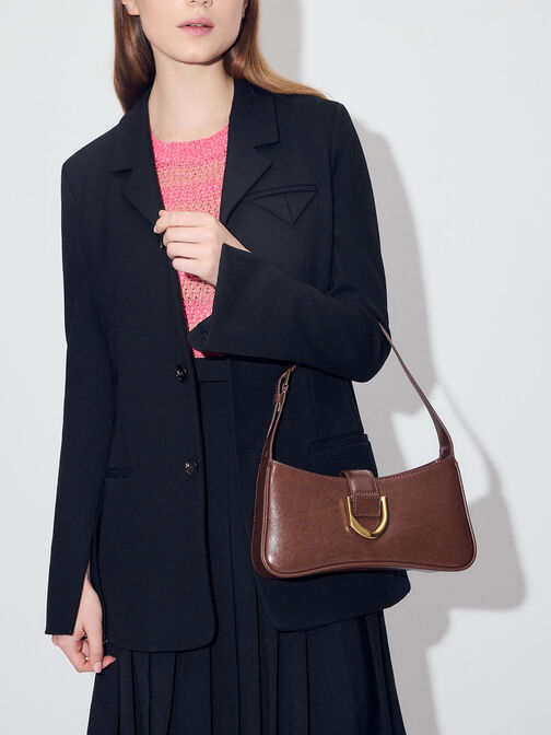 Gabine Curved Shoulder Bag, , hi-res