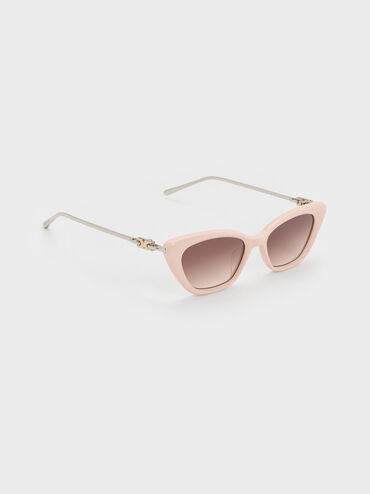 Adalyn Cat-Eye Sunglasses, Soft Pink, hi-res