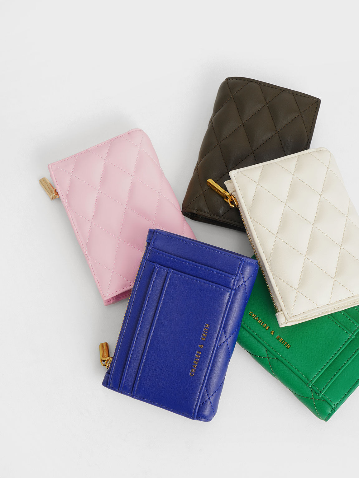 Charles and keith quilted mini wallet new arrivals