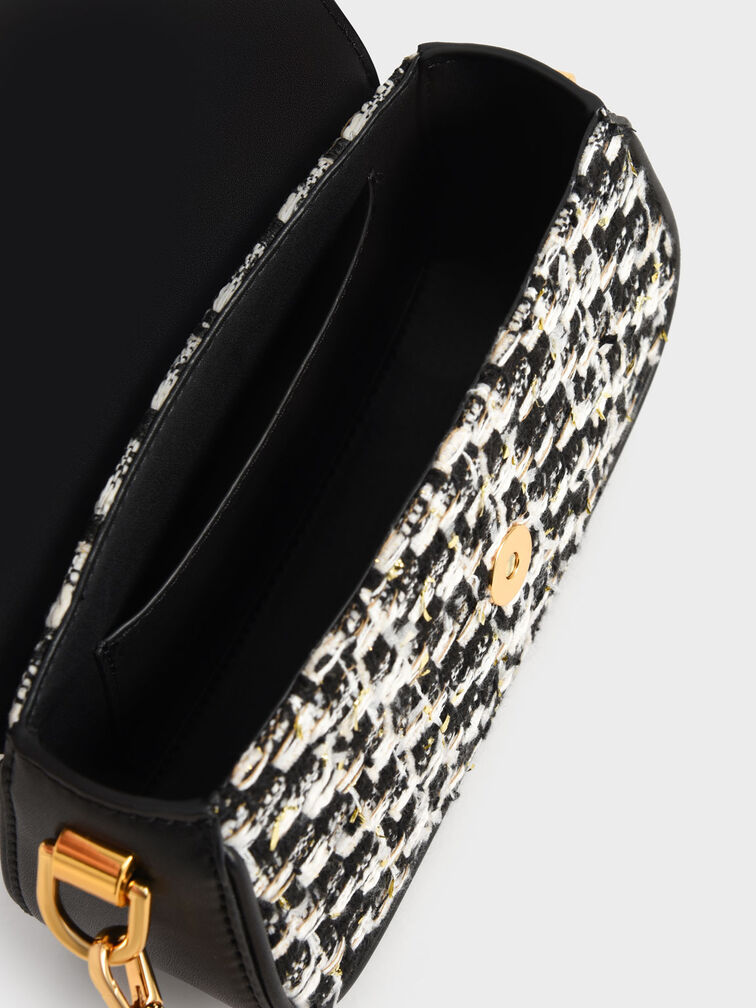 Este Tweed Chain Handle Bag, , hi-res