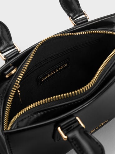 Mini Kerry Tote Bag, Black, hi-res